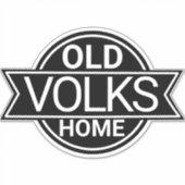 Sticker de maison Vieux VOLKS (Devant)