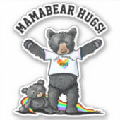 Sticker de Mamabear Hugs (Devant)