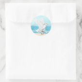 Sticker de mariage de destination (Sac)