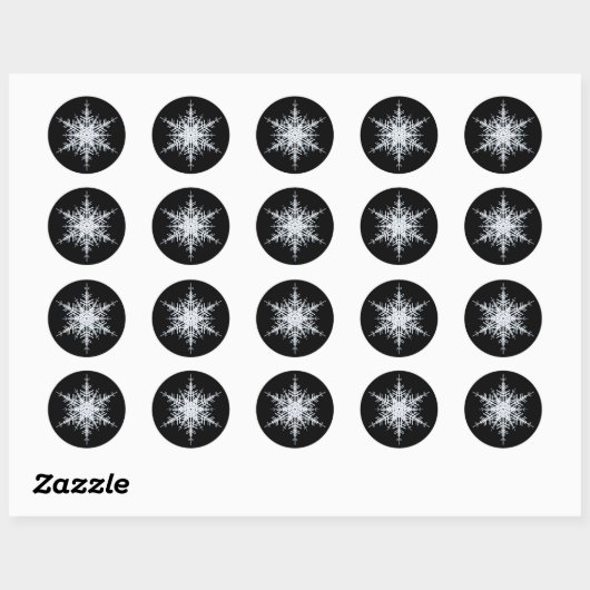 Sticker de mariage d'hiver (Feuille)