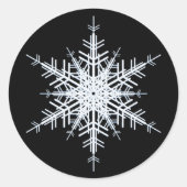 Sticker de mariage d'hiver (Devant)