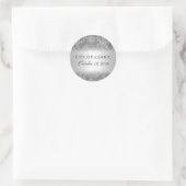 Sticker de mariage d'hiver Cristal Snowflake (Sac)