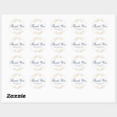 Sticker De Mariage Favoris De Feuille D'Or (Feuille)