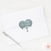 Sticker de mariage romantique et élégant (Enveloppe)