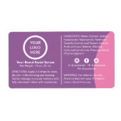 Sticker de marque de logo personnalisé moderne Éti (Devant)