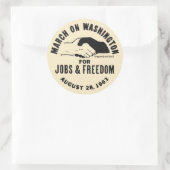 Sticker De Mars Sur Washington (Sac)