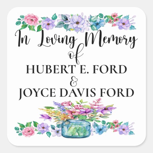 Sticker de Memoriam (Devant)