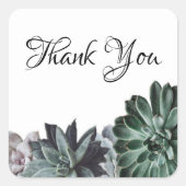 Sticker de Merci succulent (Devant)