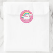 Sticker de Merci Unicorn Favoriser (Sac)