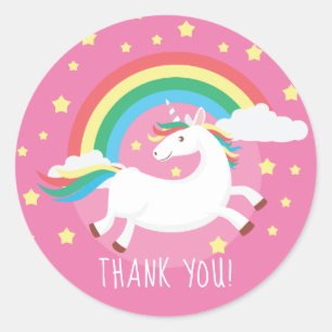 Sticker de Merci Unicorn Favoriser