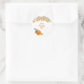 Sticker de message d'aquarelle Little Cutie (Sac)