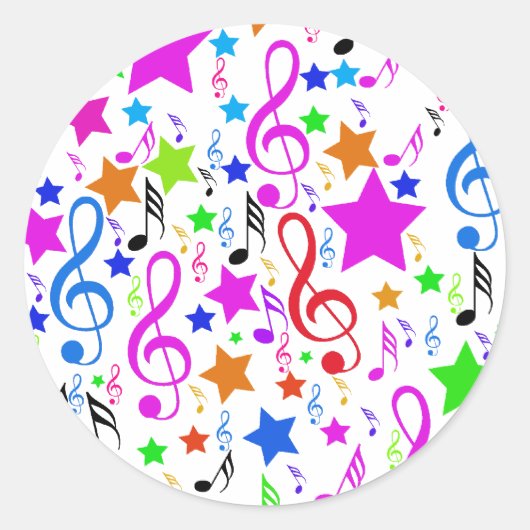 Sticker de musique (Devant)