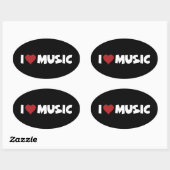 Sticker de musique I [Heart] (Feuille)