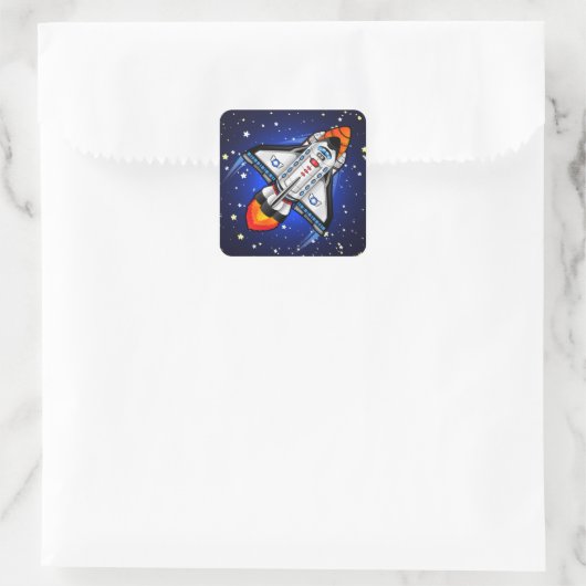Sticker de navette spatiale (Sac)