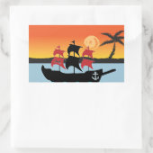 Sticker de navire Pirates (Sac)