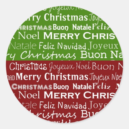 Sticker de Noël (Devant)