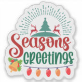 Sticker de Noël (Devant)