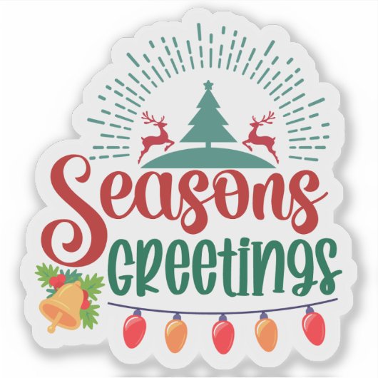 Sticker de Noël (Devant)