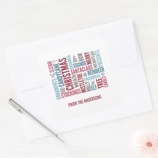 Sticker de Noël (Enveloppe)