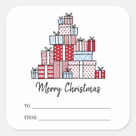 Sticker de Noël (Devant)