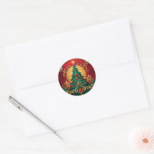Sticker de Noël Arbre (Enveloppe)
