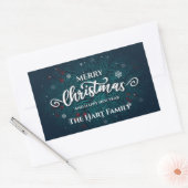 Sticker de Noël Boughs et Berries (Enveloppe)