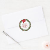Sticker de Noël Croire rond (Enveloppe)
