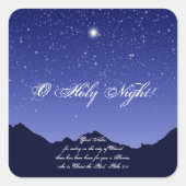 Sticker de Noël de la Saint-Nuit (Devant)