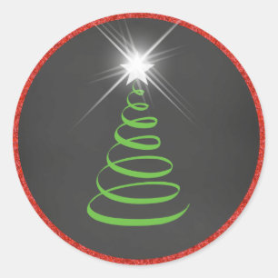 Sticker de Noël en tableau noir