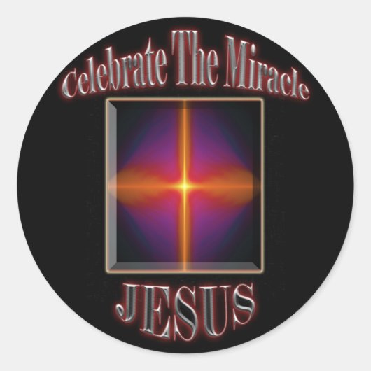 Sticker de Noël Jésus (Devant)