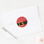 Sticker de Noël joyeux du Père Noël - Personnalisa (Enveloppe)
