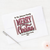 Sticker de Noël joyeux pour les fêtes (Enveloppe)