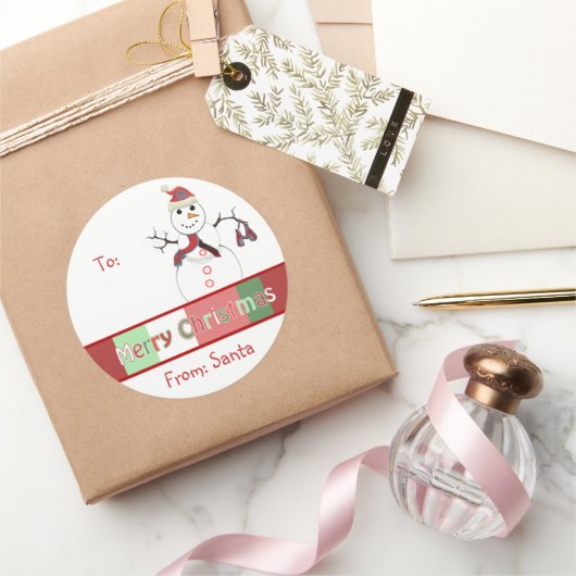 Sticker de Noël, mais vous choisissez Arrière - pl (Cadeaux)