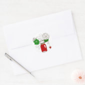 Sticker de Noël Mason Jar (Enveloppe)