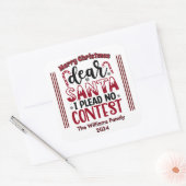 Sticker de Noël Père Noël (Enveloppe)