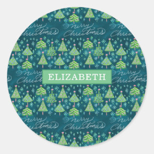 Sticker de Noël - Personnalisé