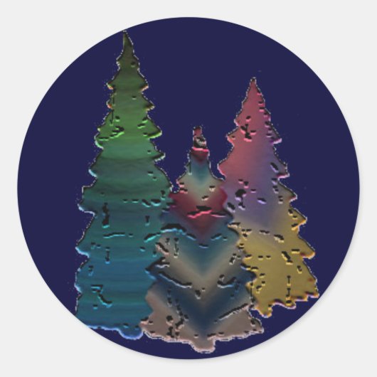 sticker de Noël pour Cartes, enveloppé etc (Devant)