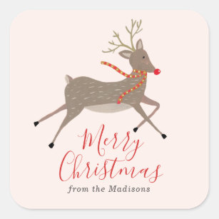 Sticker de Noël Reindeer Games