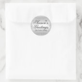 Sticker de Noël Silver Crystal Snowflake (Sac)