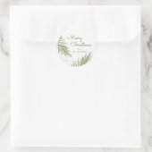 Sticker de Noël Simple Pines (Sac)