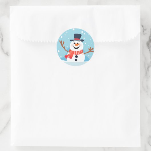 Sticker de Noël Snowman (Sac)