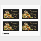 Sticker de Noël - SRF (Feuille)