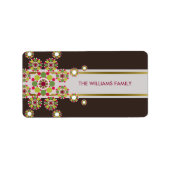 Sticker de Noël Star Festin (Devant)