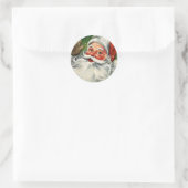 Sticker de Noël Vintage du Père Noël KRW (Sac)