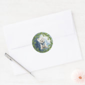 Sticker de Noël West Highland White Terrier (Enveloppe)