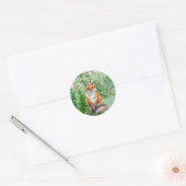 Sticker de Noël Woodland Fox (Enveloppe)