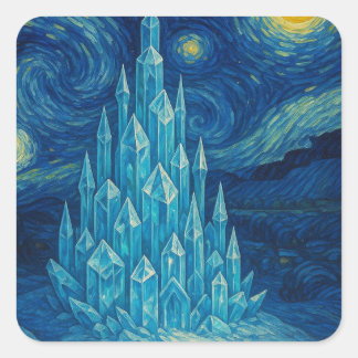 Sticker de nuit Crystal Castle Starry