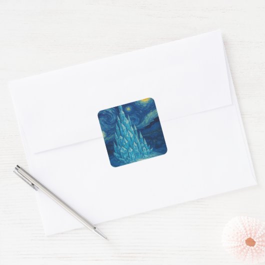 Sticker de nuit Crystal Castle Starry (Enveloppe)