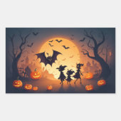 Sticker de nuit d'Halloween (Devant)