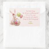 Sticker de Pâques Bunny Magique Poop Candy Étiquet (Sac)